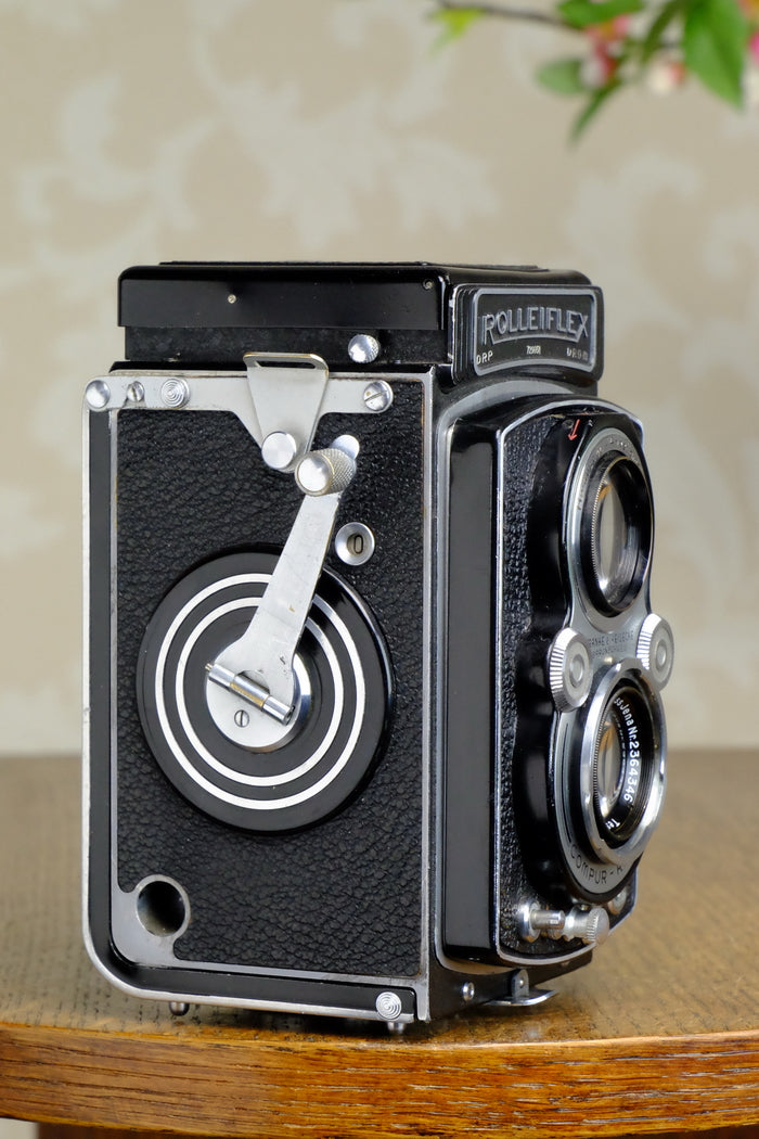 Excellent! 1938 Rolleiflex Automat, Freshly Serviced, CLA’d - Frank & Heidecke- Petrakla Classic Cameras