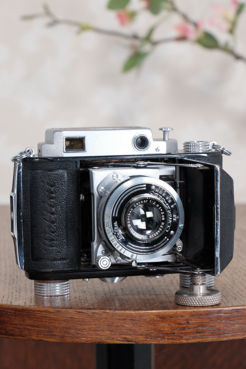 SUPERB!  1938 Welta Weltini, 35mm Rangefinder Camera, CLA'd, Freshly Serviced! - Welta- Petrakla Classic Cameras