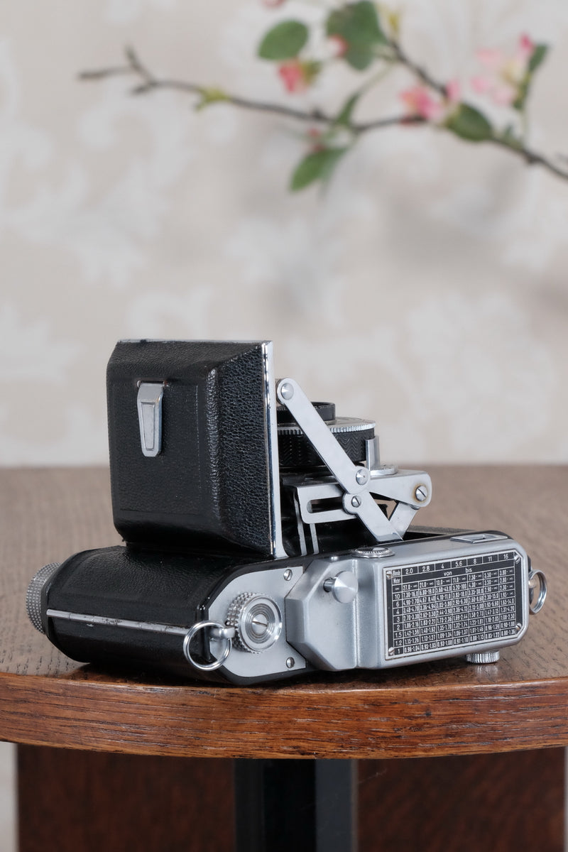 SUPERB!  1938 Welta Weltini, 35mm Rangefinder Camera, CLA'd, Freshly Serviced! - Welta- Petrakla Classic Cameras