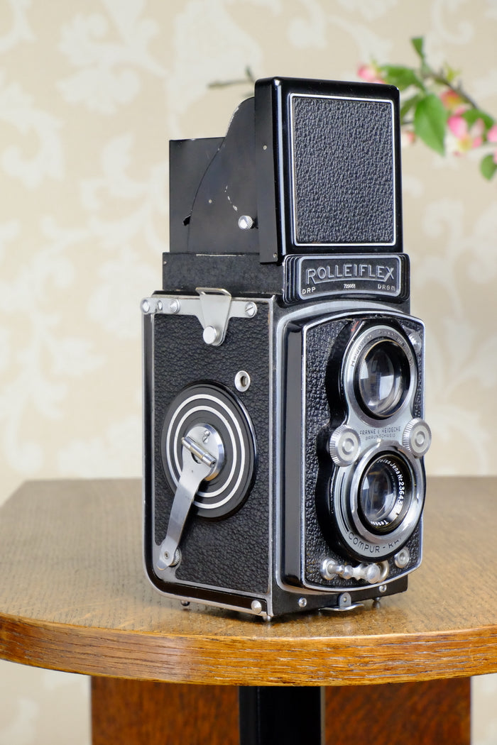 Excellent! 1938 Rolleiflex Automat, Freshly Serviced, CLA’d - Frank & Heidecke- Petrakla Classic Cameras