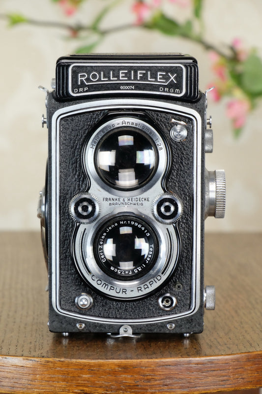 SUPERB! 1937 Rolleiflex Automat, Freshly Serviced, CLA’d - Frank & Heidecke- Petrakla Classic Cameras