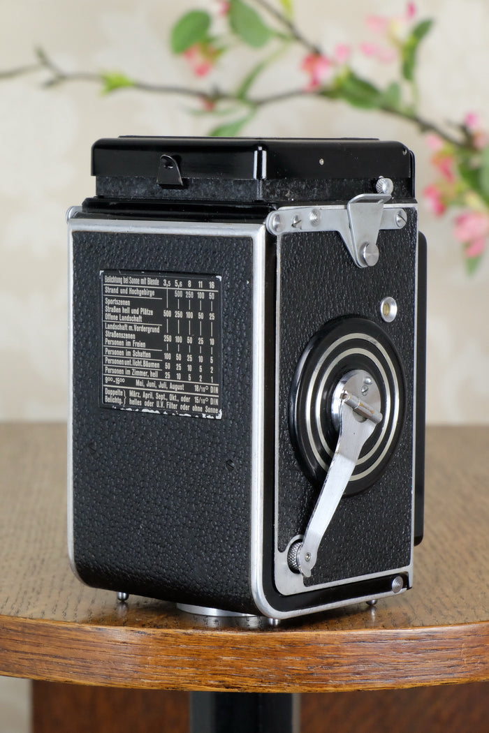 SUPERB! 1937 Rolleiflex Automat, Freshly Serviced, CLA’d - Frank & Heidecke- Petrakla Classic Cameras