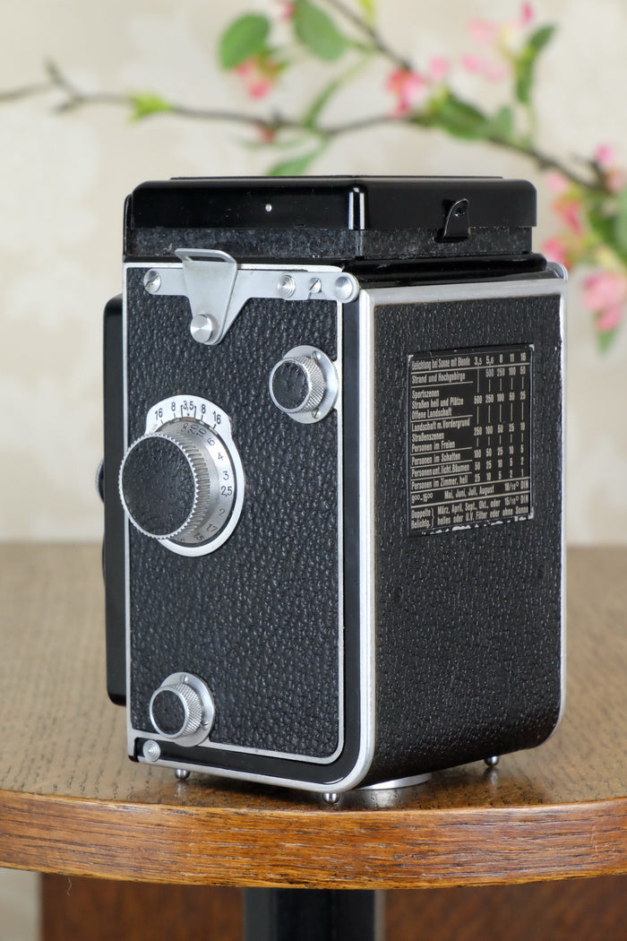 SUPERB! 1937 Rolleiflex Automat, Freshly Serviced, CLA’d - Frank & Heidecke- Petrakla Classic Cameras