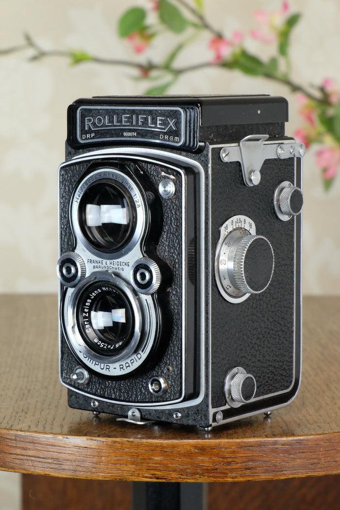 SUPERB! 1937 Rolleiflex Automat, Freshly Serviced, CLA’d - Frank & Heidecke- Petrakla Classic Cameras