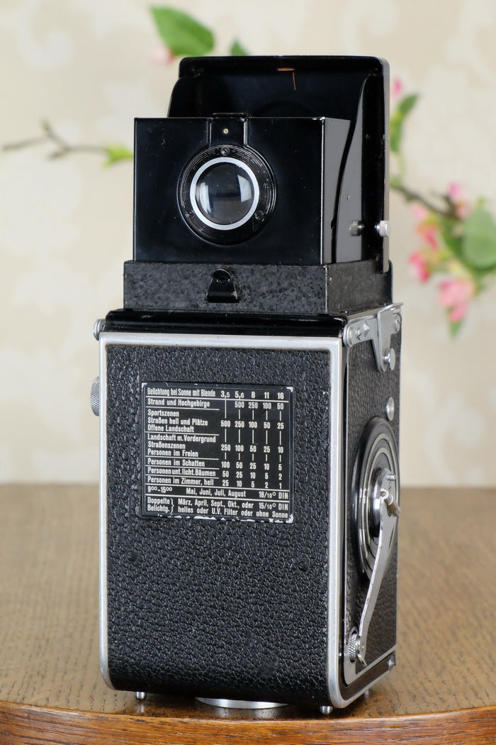 SUPERB! 1937 Rolleiflex Automat, Freshly Serviced, CLA’d - Frank & Heidecke- Petrakla Classic Cameras