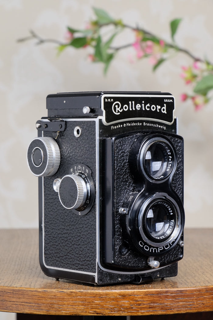 SUPERB! 1936 Rolleicord CLA’d Freshly Serviced! - Frank & Heidecke- Petrakla Classic Cameras