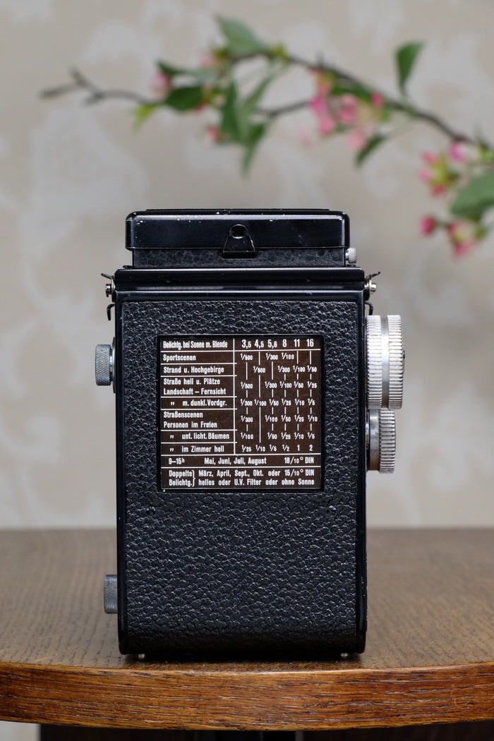 SUPERB! 1936 Rolleicord CLA’d Freshly Serviced! - Frank & Heidecke- Petrakla Classic Cameras