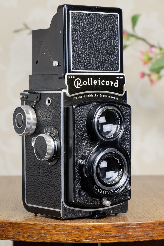 SUPERB! 1936 Rolleicord CLA’d Freshly Serviced! - Frank & Heidecke- Petrakla Classic Cameras