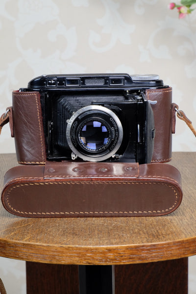 1938 Voigtlander 6x9 Bessa Rangefinder with Coated lens, case and reduction mask! CLA'd, Freshly Serviced! - Voigtlander- Petrakla Classic Cameras