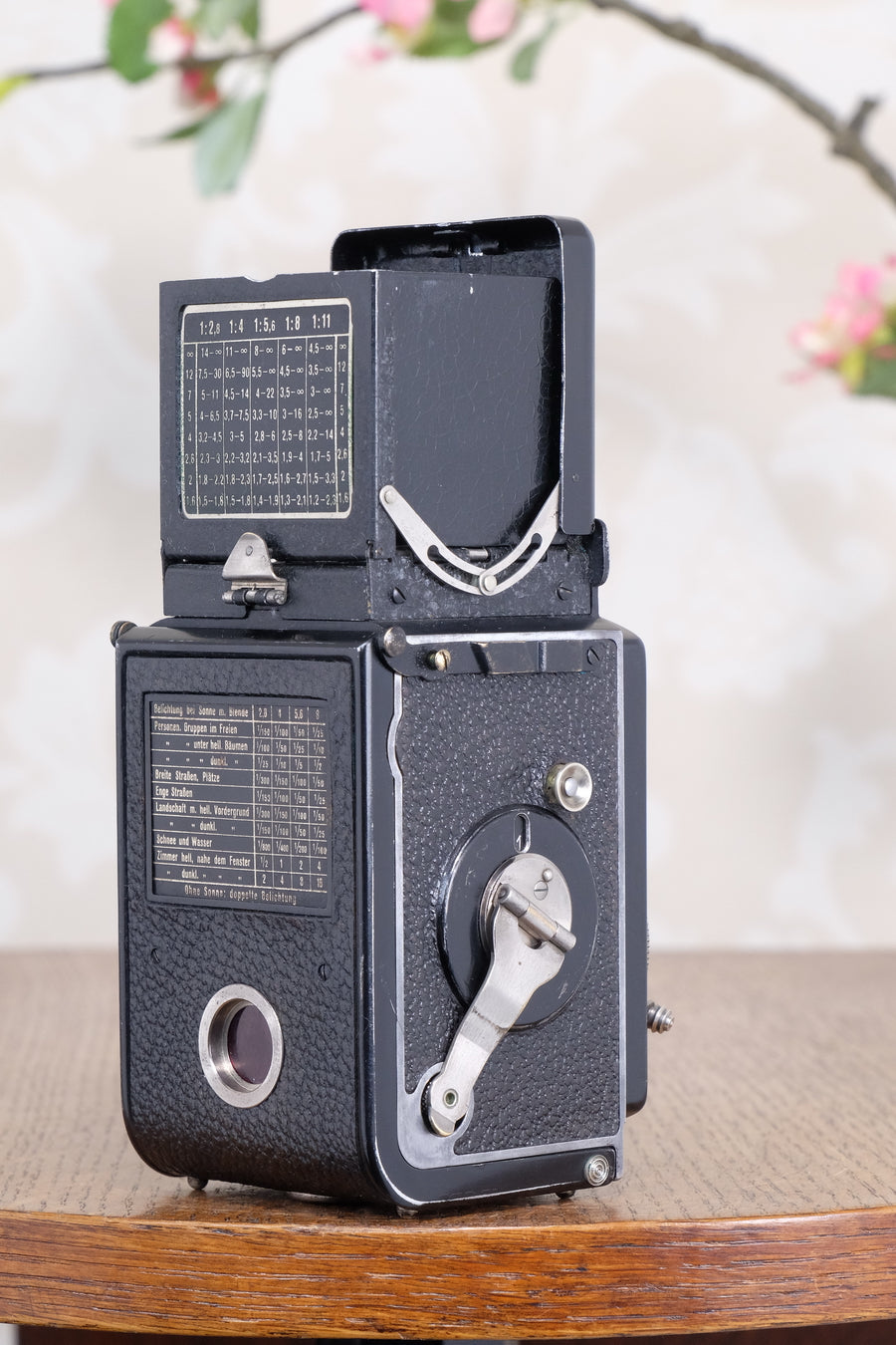 Rare! 1932 4x4 Baby Rolleiflex with 2.8/60mm Tessar, Freshly Serviced, CLA’d