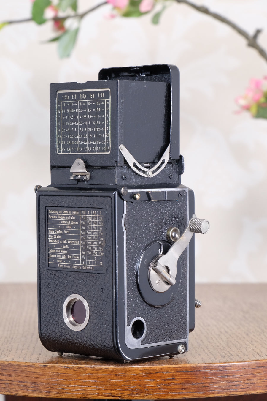 Rare! 1932 4x4 Baby Rolleiflex with 2.8/60mm Tessar, Freshly Serviced, CLA’d