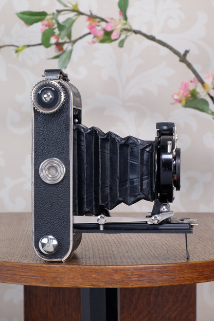 Near Mint! 1934 Voigtlander 6x9 Folder, CLA’d, Freshly Serviced!