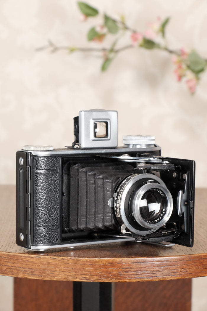 Superb! 1946  Voigtlander “Baby Bessa“ 66, 6x6 camera, Skopar lens, CLA'd, Freshly Serviced! - Voigtlander- Petrakla Classic Cameras