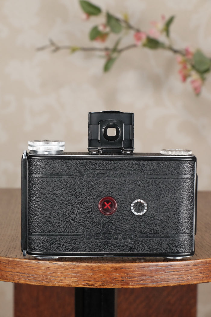 Superb! 1946  Voigtlander “Baby Bessa“ 66, 6x6 camera, Skopar lens, CLA'd, Freshly Serviced! - Voigtlander- Petrakla Classic Cameras