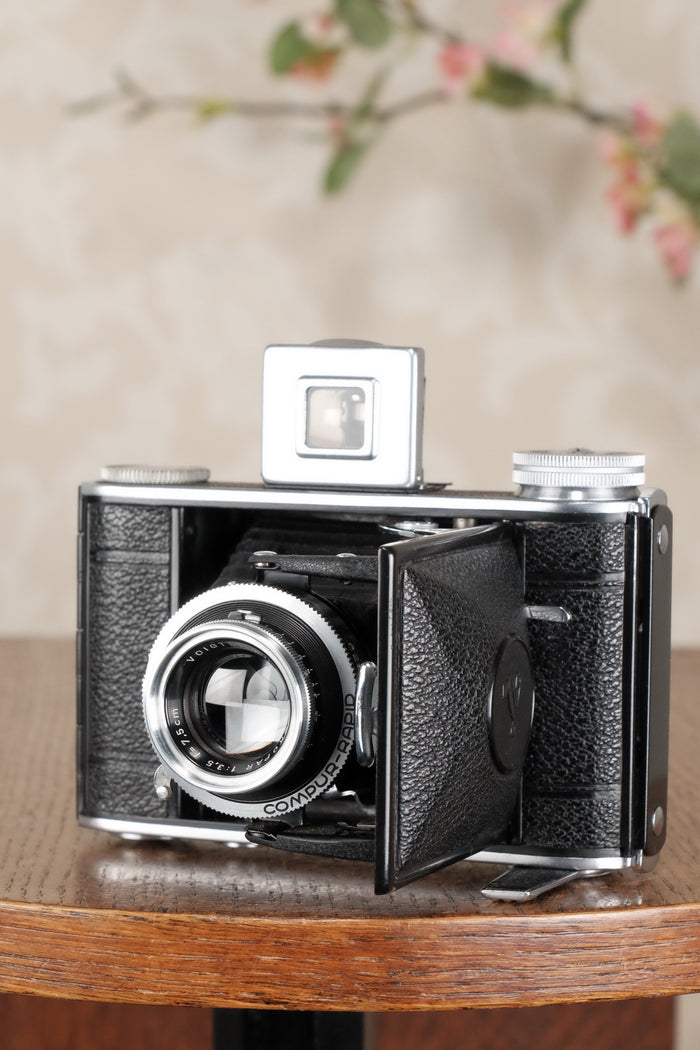 Superb! 1946  Voigtlander “Baby Bessa“ 66, 6x6 camera, Skopar lens, CLA'd, Freshly Serviced! - Voigtlander- Petrakla Classic Cameras