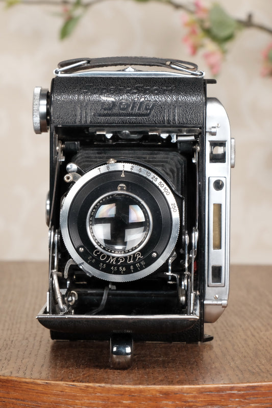 Superb! 1939 CERTO Super Sport Dolly with Coupled rangefinder, CLA'd, Freshly Serviced! - Certo- Petrakla Classic Cameras