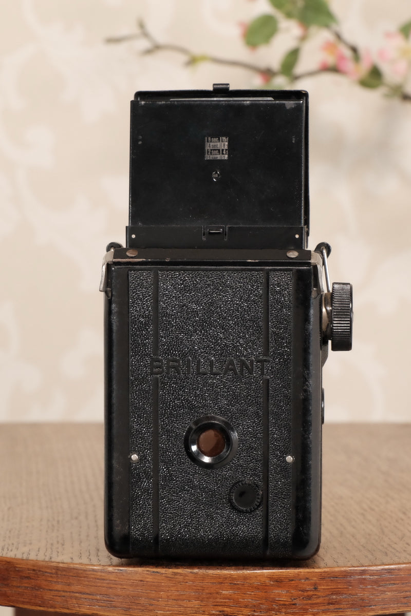 1938 Voigtlander Brillant 6x6 TLR, CLA'd, Freshly Serviced! - Voigtlander- Petrakla Classic Cameras