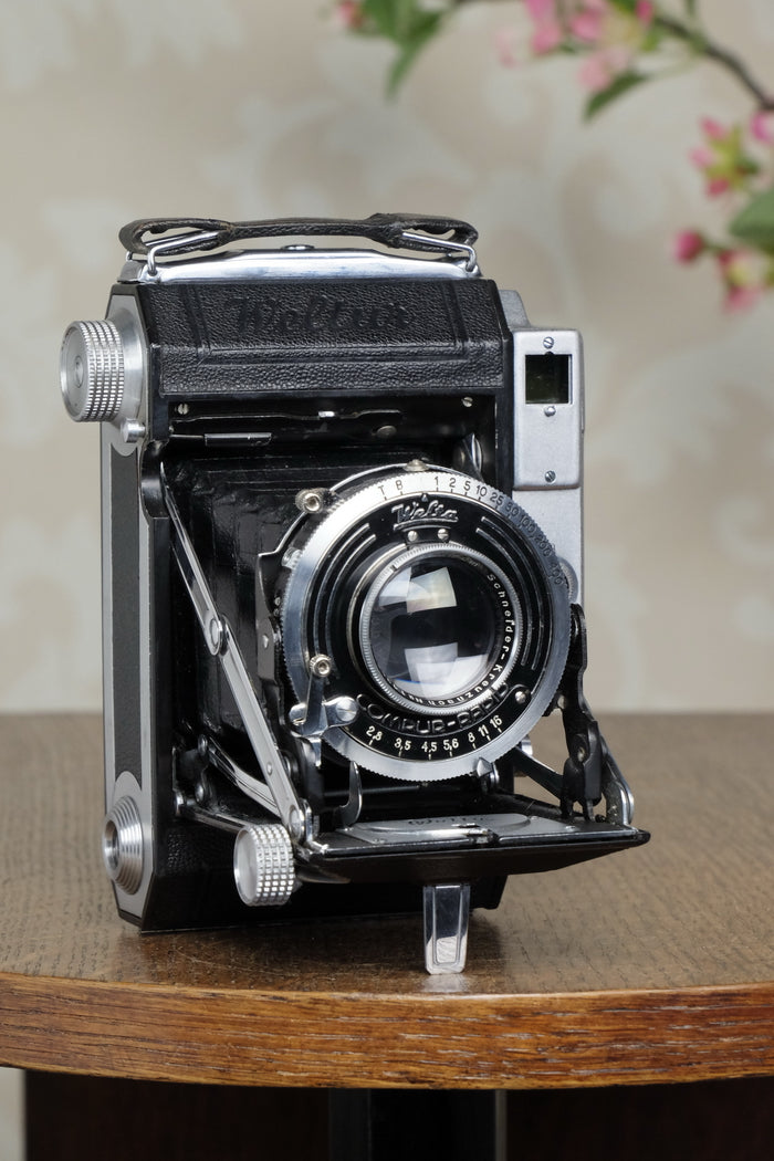 1938 WELTA WELTUR, CLA’d 6x6 Medium format, Coupled Rangefinder Camera, FRESHLY SERVICED! - Welta- Petrakla Classic Cameras