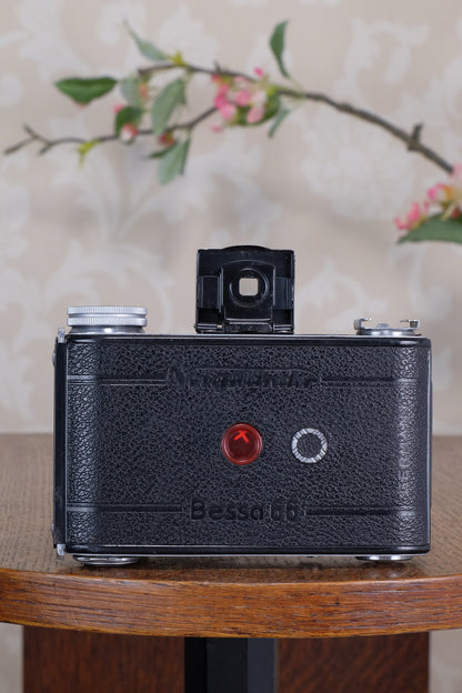 Superb! 1947 Voigtlander “Klein Bessa” 66. CLA'd, Freshly Serviced!