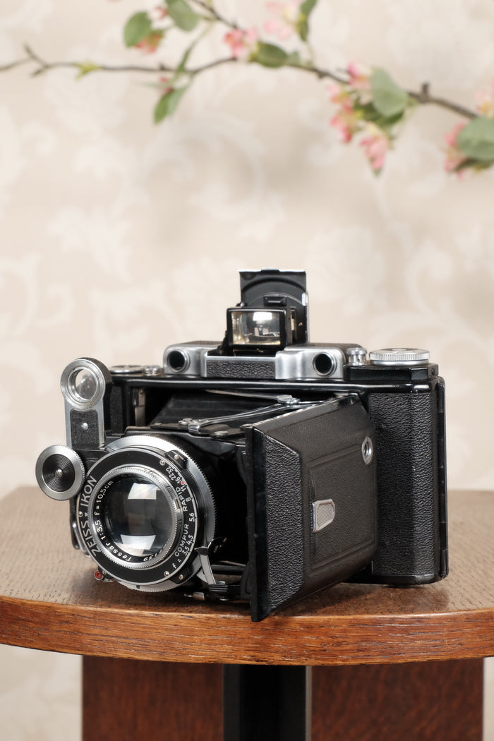 SUPERB! 1937 Zeiss Ikon Super Ikonta 6x9, Tessar lens , CLA'd, FRESHLY SERVICED! - Zeiss-Ikon- Petrakla Classic Cameras