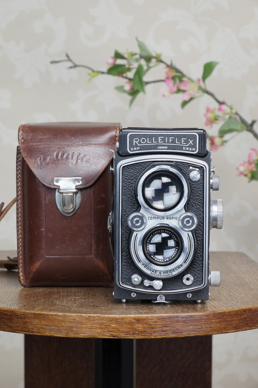 SUPERB! 1945 Rolleiflex Automat, Freshly Serviced, CLA’d - Frank & Heidecke- Petrakla Classic Cameras