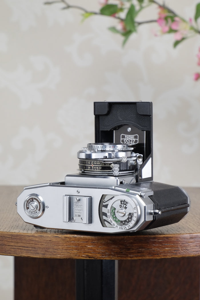 Superb! 1953 Zeiss Ikon Contessa 533/24, CLA'd, Freshly Serviced! - Zeiss-Ikon- Petrakla Classic Cameras