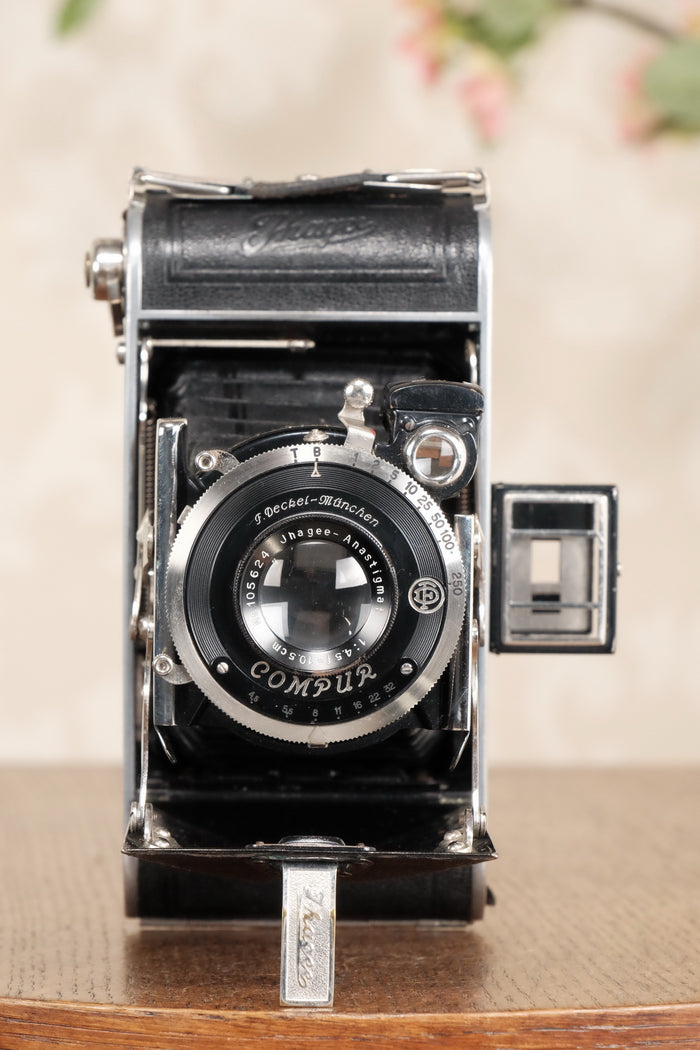 Excellent! 1936 Ihagee 6x9 Ultrix. CLA'd, Freshly Serviced! - Ihagee- Petrakla Classic Cameras