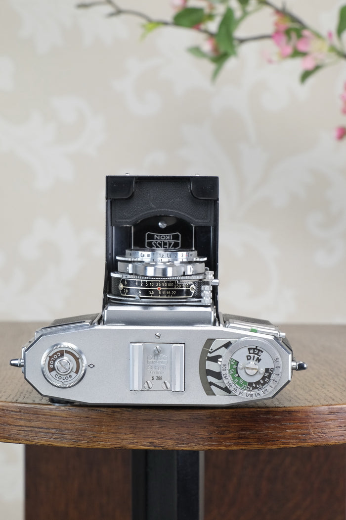 Superb! 1953 Zeiss Ikon Contessa 533/24, CLA'd, Freshly Serviced! - Zeiss-Ikon- Petrakla Classic Cameras