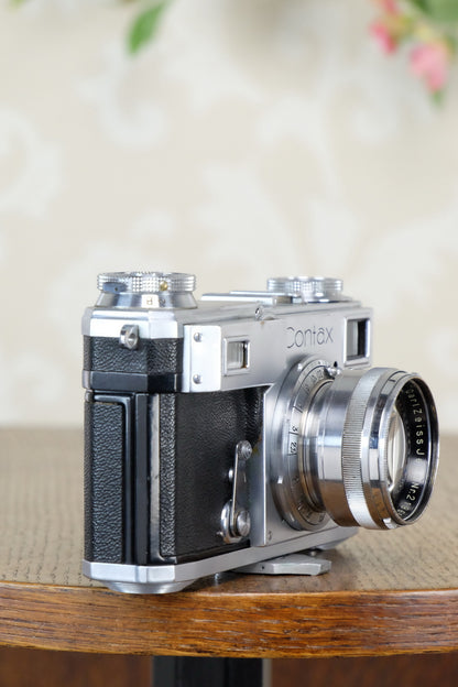 Excellent! 1938 Zeiss Ikon Contax II CLA'd, Freshly Serviced! - Zeiss-Ikon- Petrakla Classic Cameras