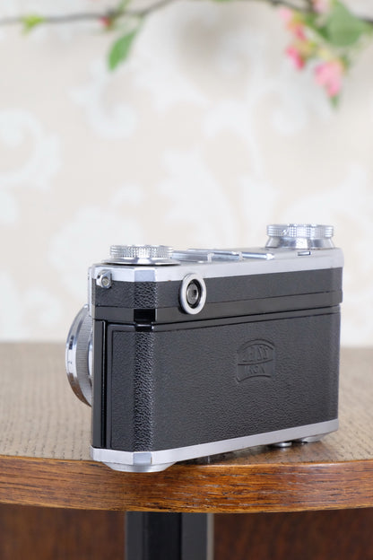 Excellent! 1938 Zeiss Ikon Contax II CLA'd, Freshly Serviced! - Zeiss-Ikon- Petrakla Classic Cameras