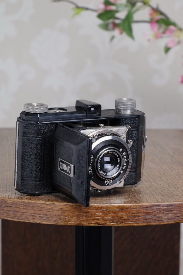 1937 BLACK KODAK RETINA I, CLA'd, Freshly Serviced! - Kodak- Petrakla Classic Cameras