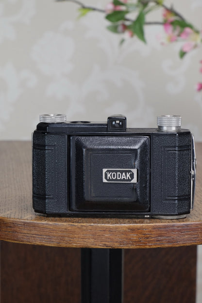 1937 BLACK KODAK RETINA I, CLA'd, Freshly Serviced! - Kodak- Petrakla Classic Cameras