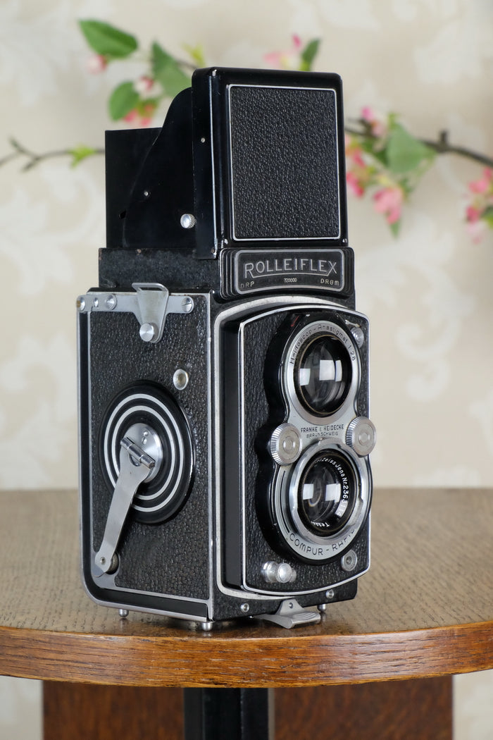 SUPERB! 1938 Rolleiflex Automat, Freshly Serviced, CLA’d - Frank & Heidecke- Petrakla Classic Cameras