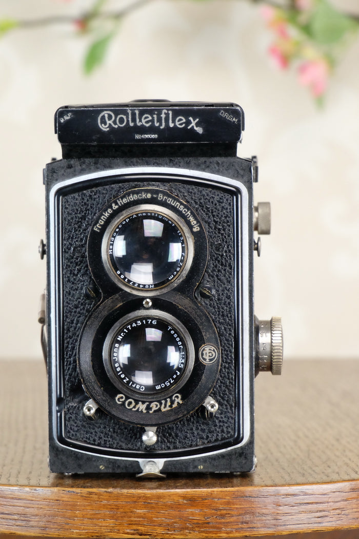 1936 Old Standard Rolleiflex, Freshly Serviced, CLA’d - Frank & Heidecke- Petrakla Classic Cameras