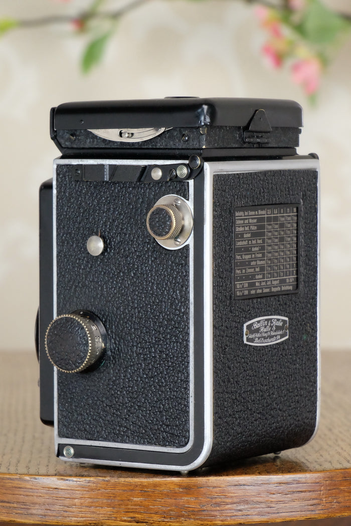 1936 Old Standard Rolleiflex, Freshly Serviced, CLA’d - Frank & Heidecke- Petrakla Classic Cameras