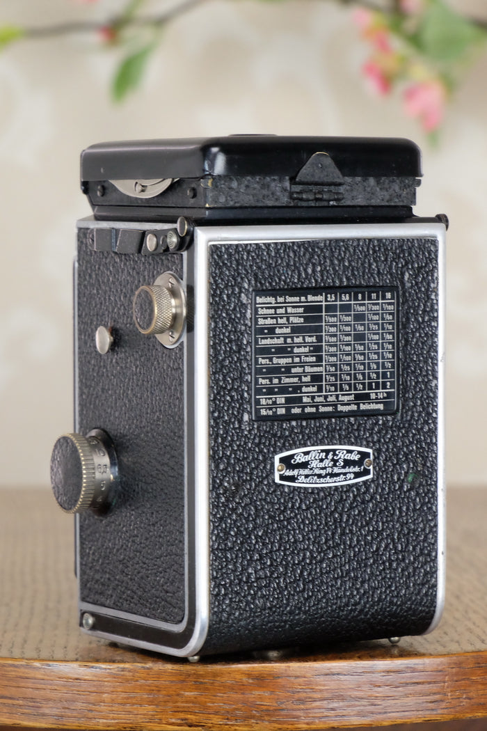 1936 Old Standard Rolleiflex, Freshly Serviced, CLA’d - Frank & Heidecke- Petrakla Classic Cameras