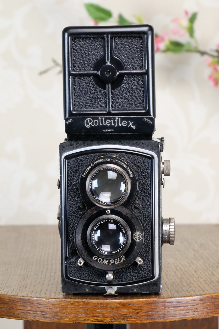 1936 Old Standard Rolleiflex, Freshly Serviced, CLA’d - Frank & Heidecke- Petrakla Classic Cameras