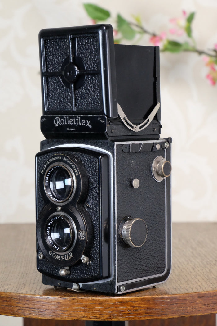 1936 Old Standard Rolleiflex, Freshly Serviced, CLA’d - Frank & Heidecke- Petrakla Classic Cameras