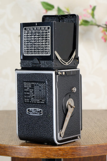 1936 Old Standard Rolleiflex, Freshly Serviced, CLA’d - Frank & Heidecke- Petrakla Classic Cameras