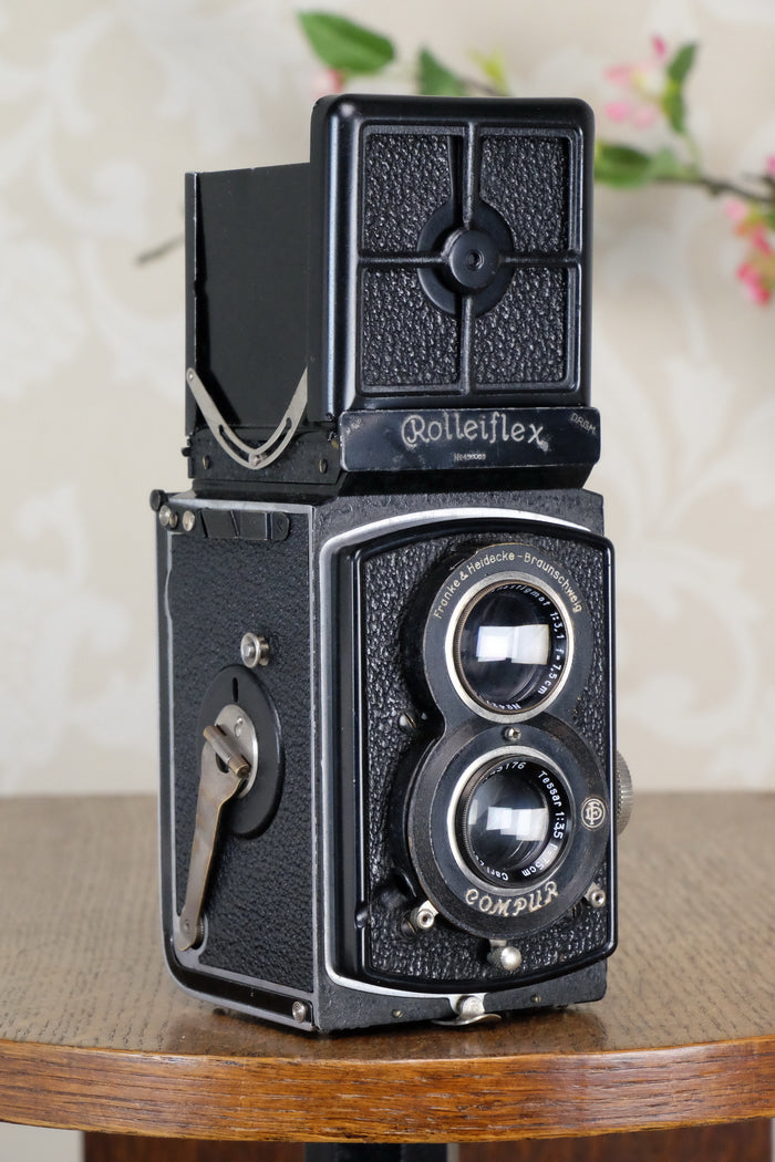 1936 Old Standard Rolleiflex, Freshly Serviced, CLA’d - Frank & Heidecke- Petrakla Classic Cameras