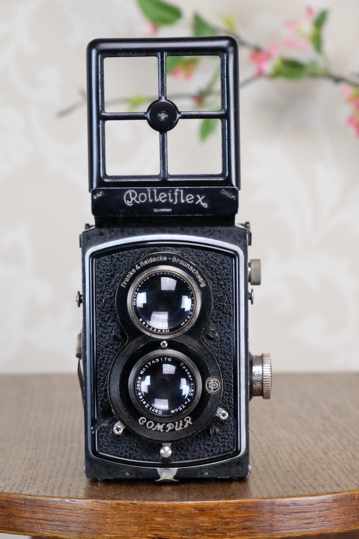 SUPERB! 1938 Rolleiflex Automat, Freshly Serviced, CLA’d - Frank & Heidecke- Petrakla Classic Cameras