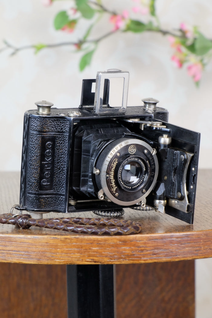 Rare! 1932 Voigtlander Perkeo, CLA'd, Freshly Serviced! - Voigtlander- Petrakla Classic Cameras