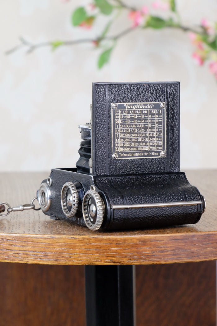 Rare! 1932 Voigtlander Perkeo, CLA'd, Freshly Serviced! - Voigtlander- Petrakla Classic Cameras