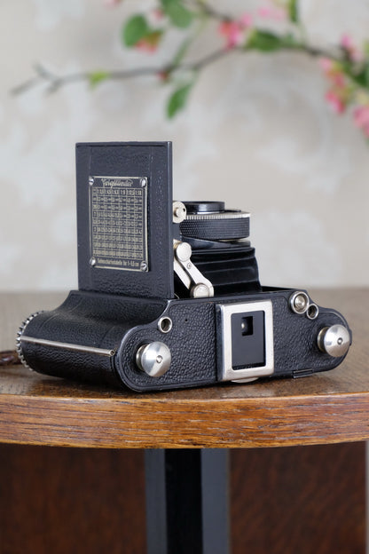 Rare! 1932 Voigtlander Perkeo, CLA'd, Freshly Serviced! - Voigtlander- Petrakla Classic Cameras