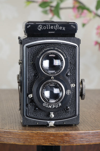 Excellent! 1935 Old Standard Rolleiflex, Freshly Serviced, CLA’d! - Frank & Heidecke- Petrakla Classic Cameras