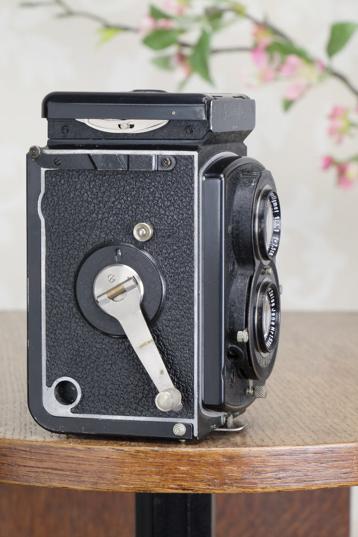 Excellent! 1935 Old Standard Rolleiflex, Freshly Serviced, CLA’d! - Frank & Heidecke- Petrakla Classic Cameras