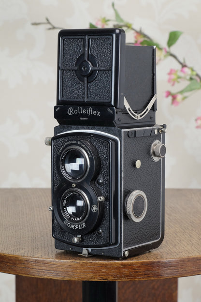 Excellent! 1935 Old Standard Rolleiflex, Freshly Serviced, CLA’d! - Frank & Heidecke- Petrakla Classic Cameras