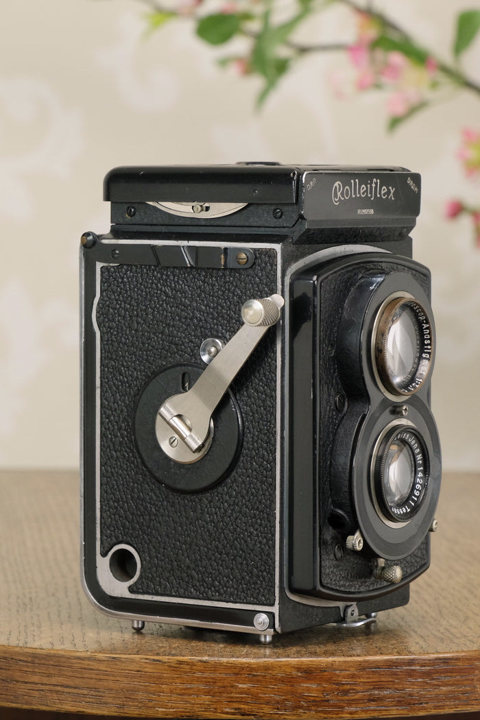 1933 Old Standard Rolleiflex, Freshly Serviced, CLA’d - Frank & Heidecke- Petrakla Classic Cameras