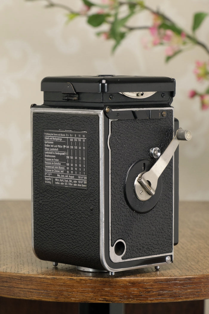 1933 Old Standard Rolleiflex, Freshly Serviced, CLA’d - Frank & Heidecke- Petrakla Classic Cameras