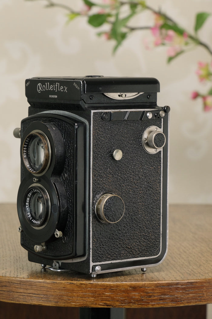 1933 Old Standard Rolleiflex, Freshly Serviced, CLA’d - Frank & Heidecke- Petrakla Classic Cameras